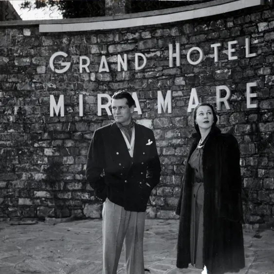 Grand Hotel Miramare Act 1949 LAURENCE OLIVIER AND VIVIEN LEIGH